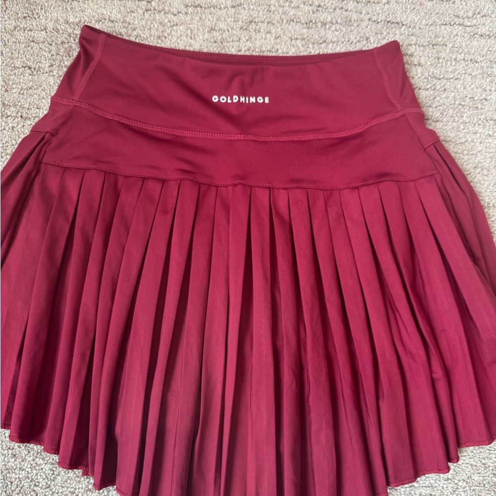 Gold Hinge Tennis skirt